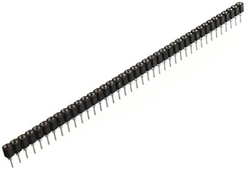 Break Away Single Row Round Female Header – 0.1" (2.54 mm), 40 Pin
