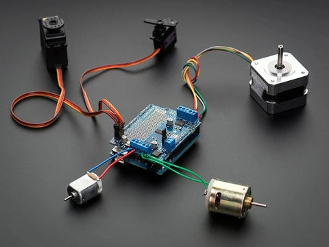 Adafruit Motor/Stepper/Servo Shield for Arduino v2 - v2.3